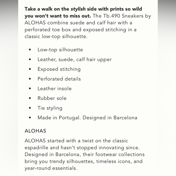 ALOHAS Zebra Sneakers - Picture 12 of 12